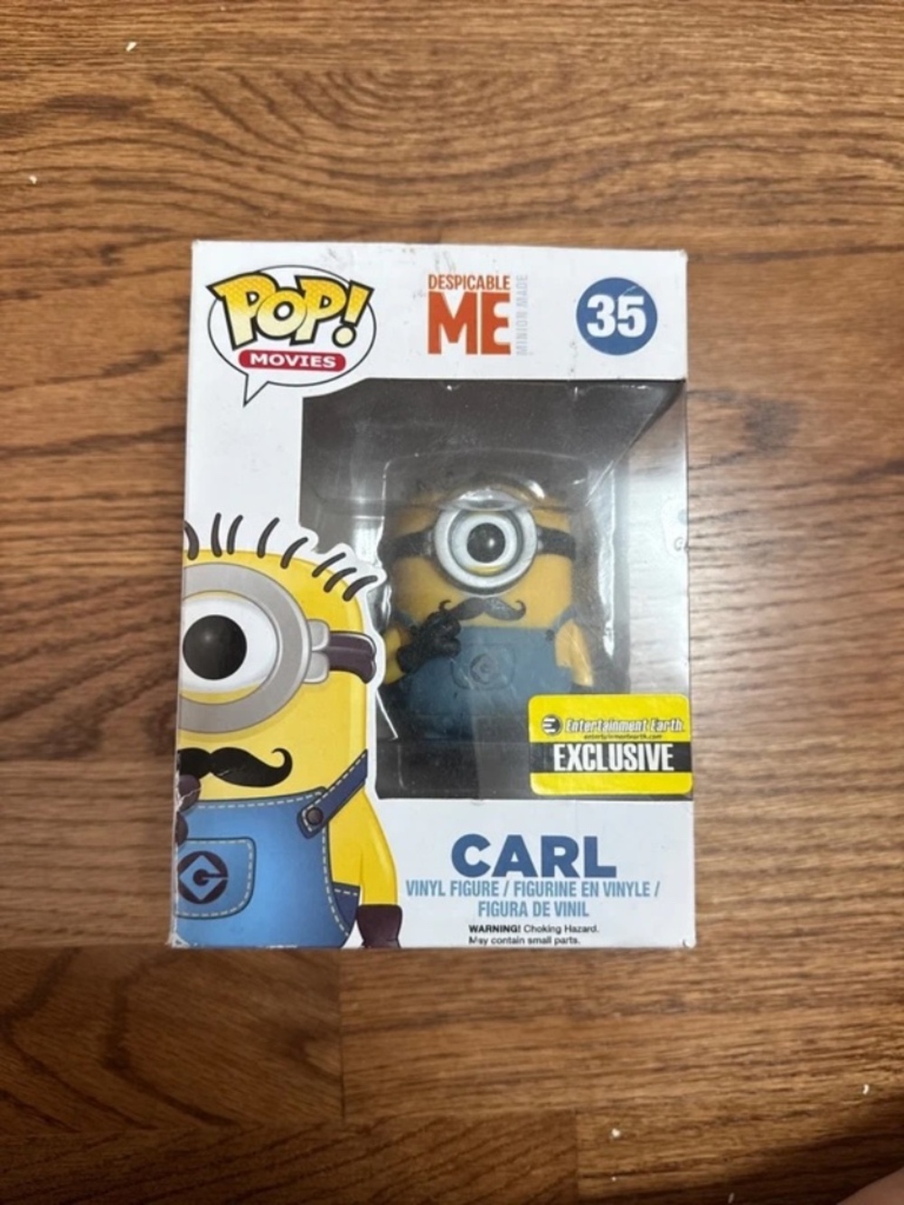 Funko Pop Movies Despicable Me Carl #35 Entertainment Earth Exclusive